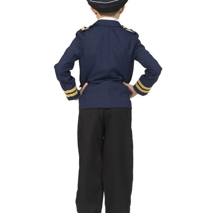 Funny Fashion Piloten jas Pete kinderen