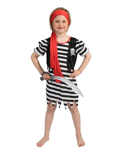 Funny Fashion Piraten jurkje Jennie