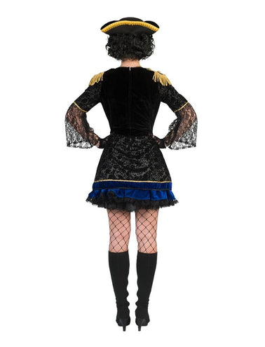 Funny Fashion Piraten kostuum Blue Eye dames