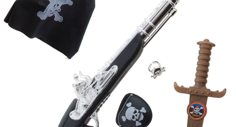 Funny Fashion Piraten set Piet Hein 6-delig