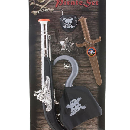 Funny Fashion Piraten set Piet Hein 6-delig
