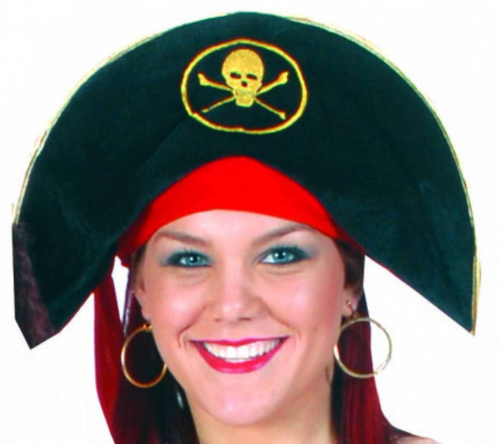 Funny Fashion Piratenhoed stof