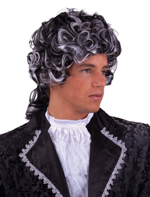 Funny Fashion Pruik rococo  David man
