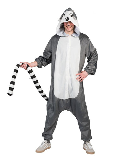 Funny Fashion Ringstaartmaki kostuum