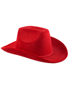 Funny Fashion Rode cowboyhoed