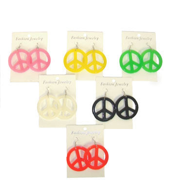 Funny Fashion Rode hippie oorbellen