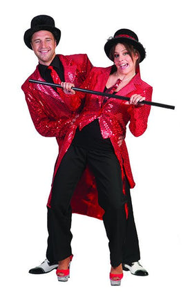 Funny Fashion Rode slipjas deluxe