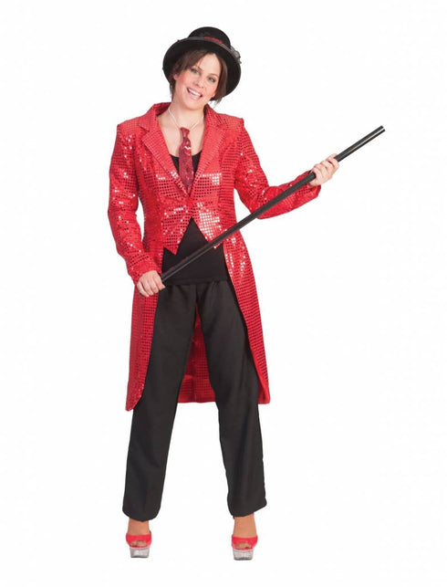 Funny Fashion Rode slipjas deluxe