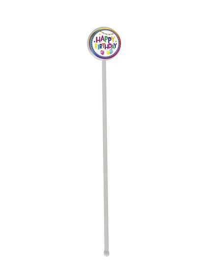 Funny Fashion Roerstokjes Happy Birthday