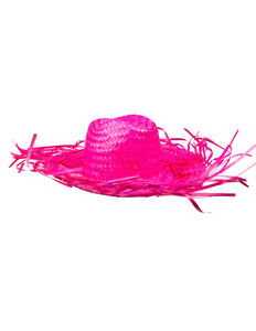 Funny Fashion Roze strohoed