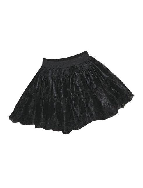 Funny Fashion Sexy petticoat zwart 32cm