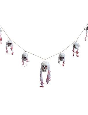 Funny Fashion Slinger met schedels en bloed