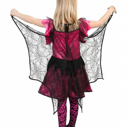 Funny Fashion Spinnenweb jurk Winnie