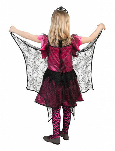 Funny Fashion Spinnenweb jurk Winnie