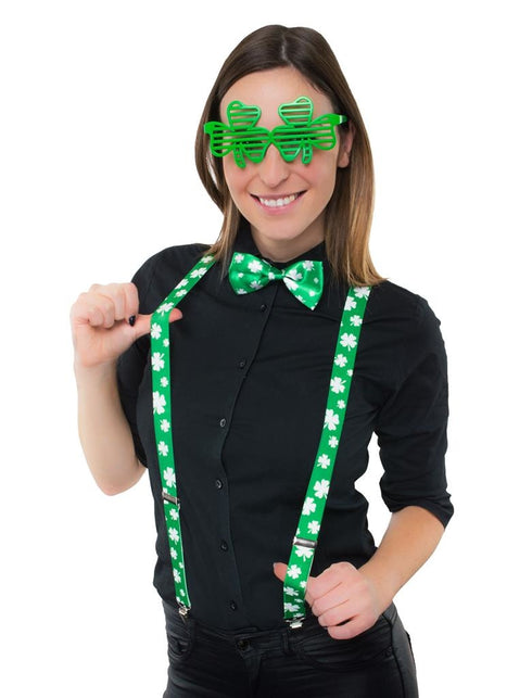 Funny Fashion St. Patrick's Day verkleedset 3dlg