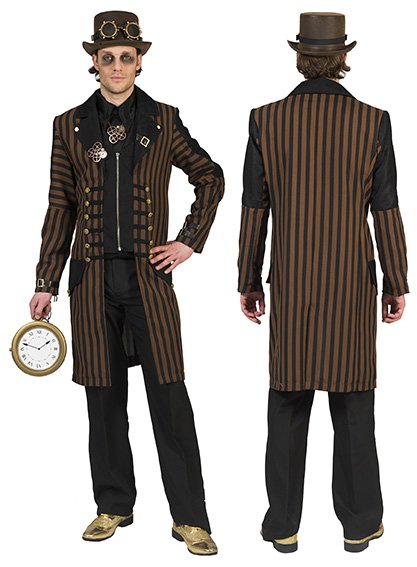 Funny Fashion Steampunk jas Steve