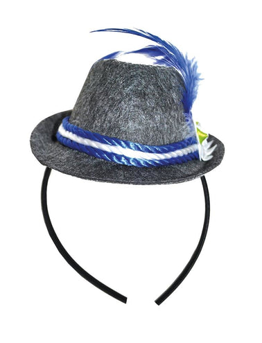 Funny Fashion Tiroler hoedje op haarband