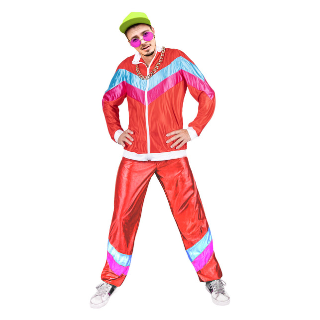 Funny Fashion Trainingspak Rudie rood