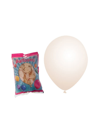 Funny Fashion Transparante latex  ballonnen 30cm