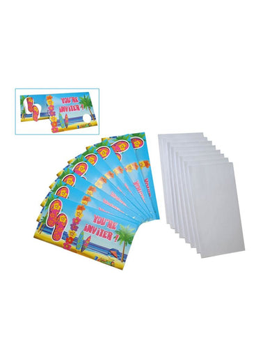 Funny Fashion Uitnodigingen Hawaii party