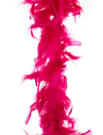 Funny Fashion Veren boa in frambooskleur 45gr
