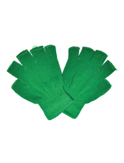 Funny Fashion Vingerloze handschoenen groen