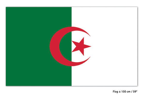 Funny Fashion Vlag Algerije
