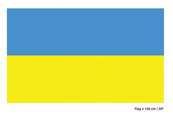 Funny Fashion Vlag Oekraïne