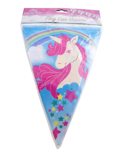 Funny Fashion Vlaggenlijn eenhoorn 5mtr