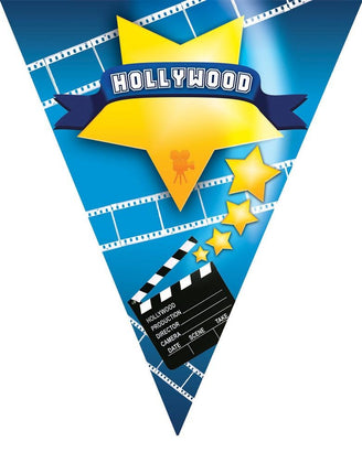 Funny Fashion Vlaggenlijn Hollywood 5mtr