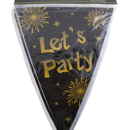 Funny Fashion Vlaggenlijn Let's Party 5mtr