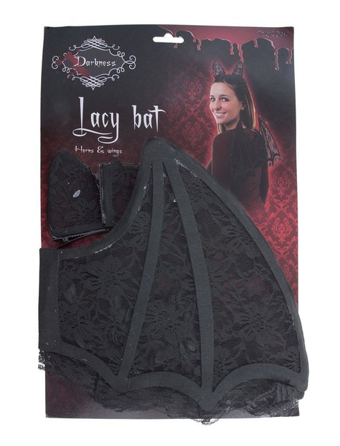 Funny Fashion Vleermuis vleugels met oren