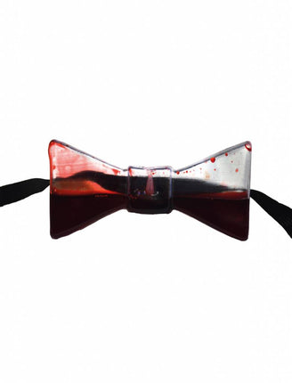 Funny Fashion Vlinder strikje met bloedspetters