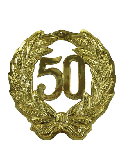 Funny Fashion Wanddeco 50 jaar 45cm