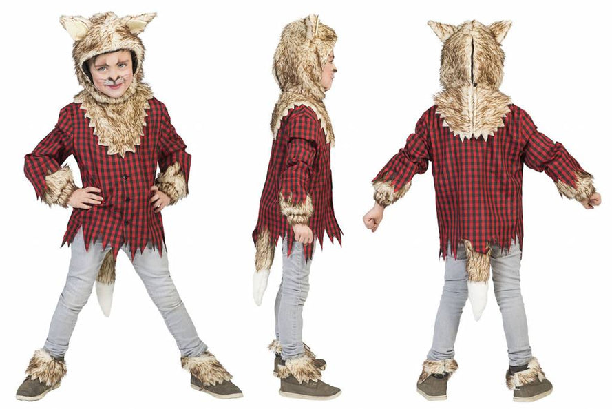 Funny Fashion Wolf Weylyn pak voor jongens