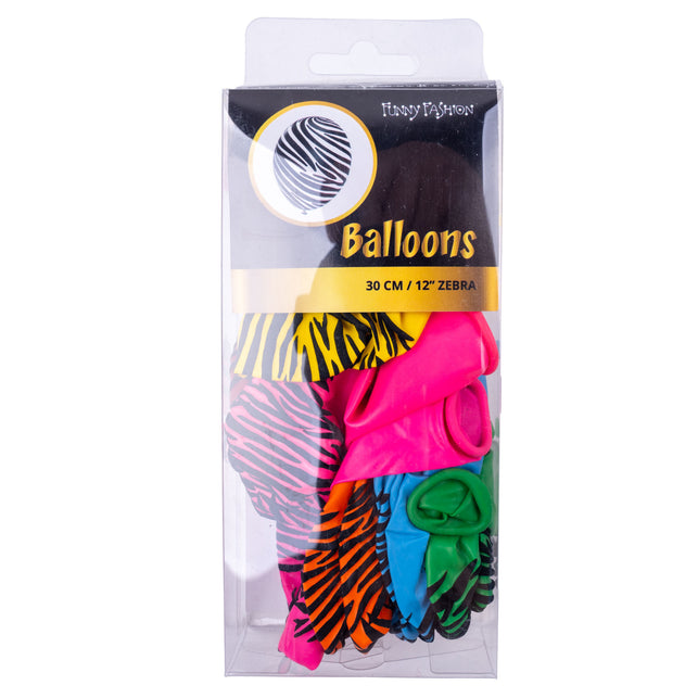 Funny Fashion Zebra print ballonnen