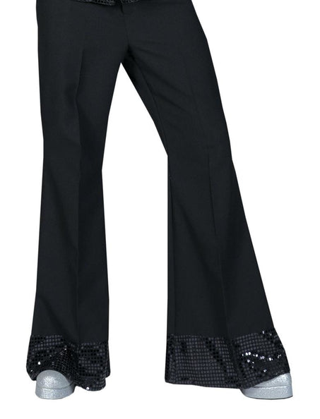 Funny Fashion Zwarte discobroek heren