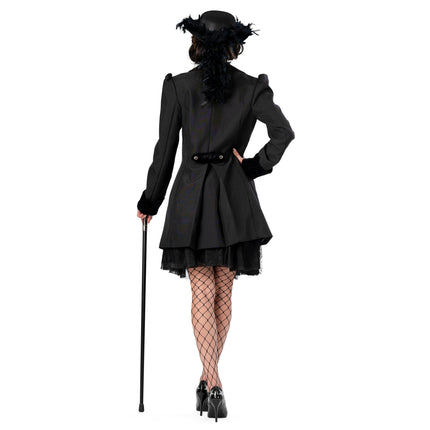 Funny Fashion Zwarte jas Janet