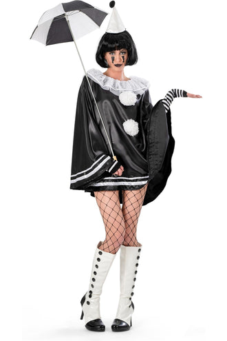 Funny Fashion Zwarte Pierrot Bodhi