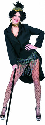 Funny Fashion Zwarte slipjas dames