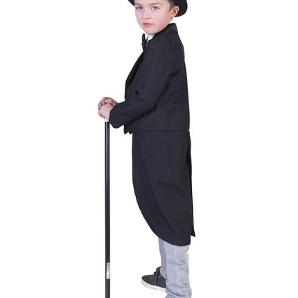 Funny Fashion Zwarte slipjas kinderen