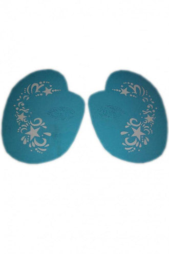 PartyXplosion Aqua schmink sjabloon rock ster