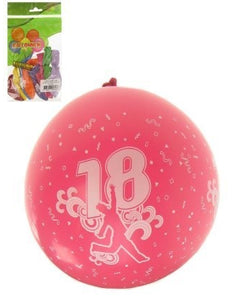 PartyXplosion Ballonnen 18 jaar
