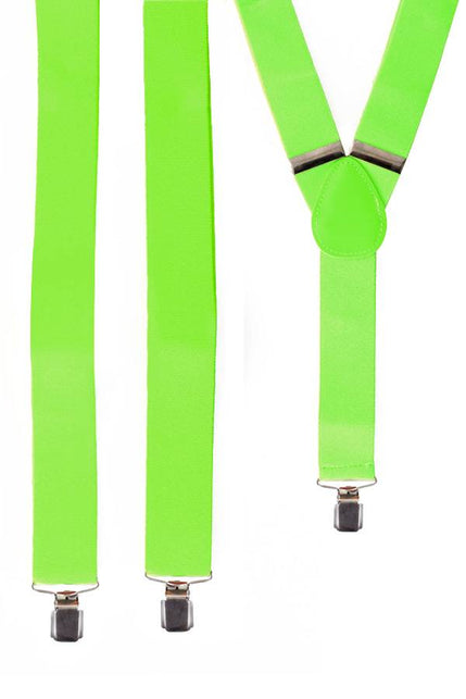 PartyXplosion Bretel fluor groen