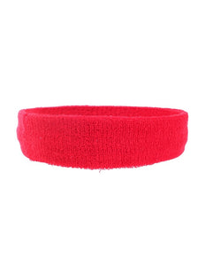 PartyXplosion Disco hoofdband zweetband rood