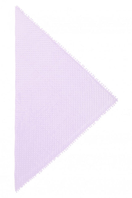 PartyXplosion Driehoek sjaal Bubble pastel lila
