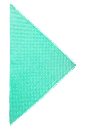 PartyXplosion Driehoek sjaal Bubble turquoise