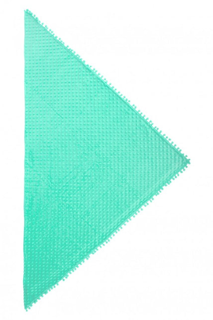PartyXplosion Driehoek sjaal Bubble turquoise