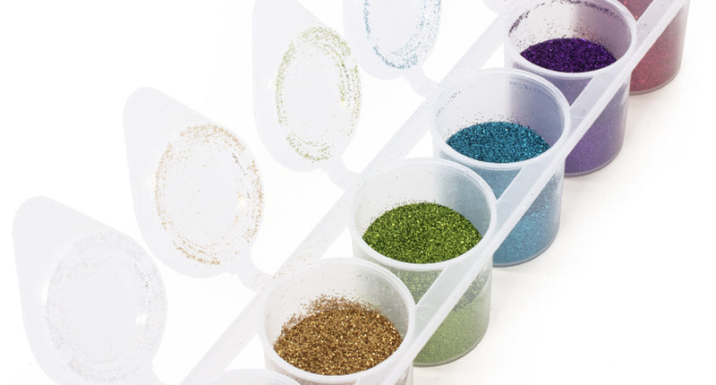 PartyXplosion Glitter sixpack superstar glitters Happy  90 ml