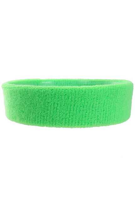 PartyXplosion Neon groene disco zweetband